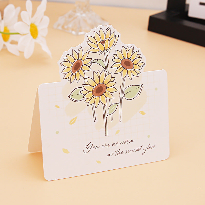 Дизайнерские открытки с цветами