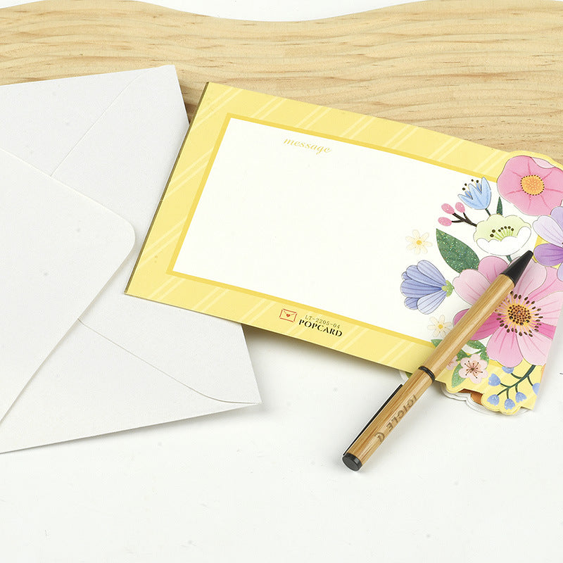 Iheno Shifeng simple three-dimensional greeting card blessing universal Children's Day Teacher's Day thank you card three-dimensional blessing