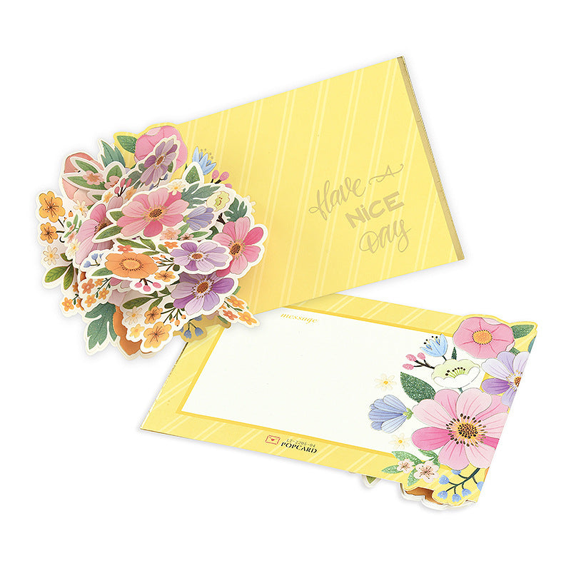 Iheno Shifeng simple three-dimensional greeting card blessing universal Children's Day Teacher's Day thank you card three-dimensional blessing