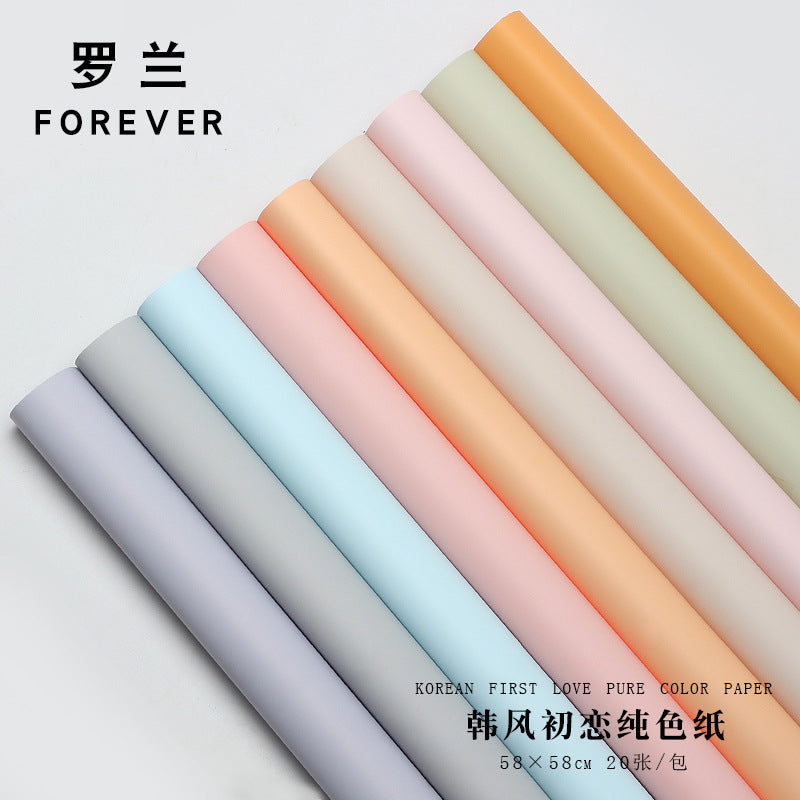 Дизайнерская упаковочная бумага для букетов