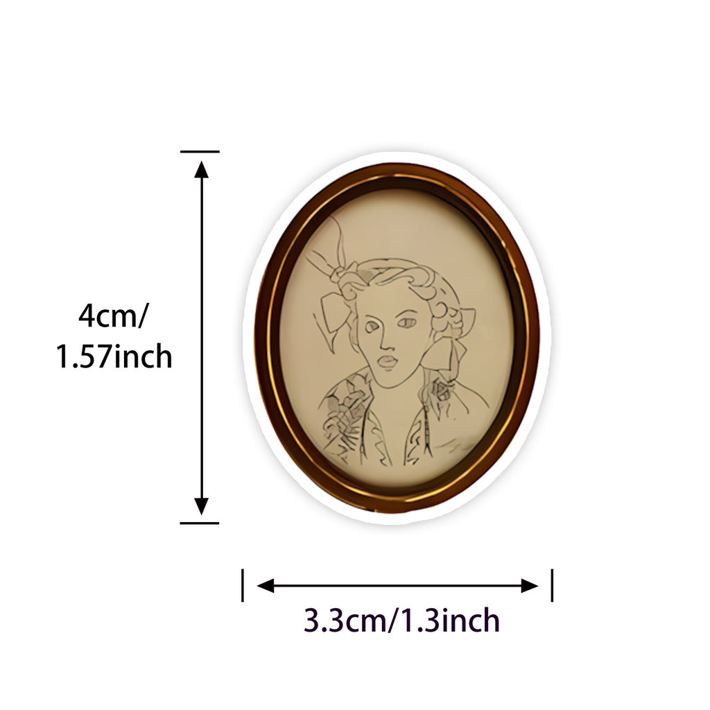 90 retro small items ins style notebook stickers DIY notes stationery mobile phone case decoration stickers wholesale